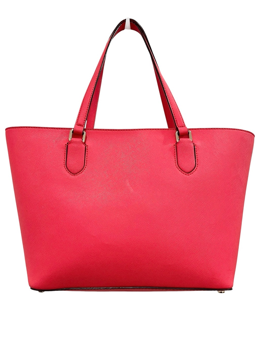 Kate Spade New York Hot Pink Leather Double Handles Tote Bag NWOT - Picture 5 of 12